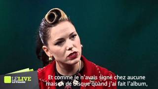 Imelda May  Interview par Olivier Nuc  Le Live [upl. by Aneg]