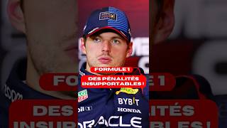 ❌ DES PÉNALITÉS INSUPPORTABLES EN F1  ❌ f1 formule1 formula1 [upl. by Slifka]