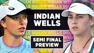 Swiatek vs Kostyuk  Indian Wells 2024 Semi Final  Tennis Prediction [upl. by Kenlee]