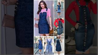 modern pinafore dress trending viral youtubeshorts shorts pinafore [upl. by Goff493]