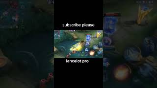 LANCELOT GAMEPLAY PRO PLAYER lancelot mlbb shorts esl mpl [upl. by Lednahs]