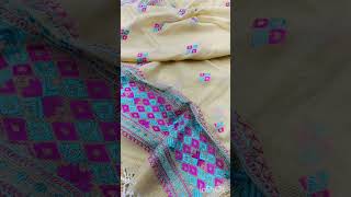 Phulkari handmade Kota doria dupatta phulkarifashion kotadoriya dupattacollection [upl. by Falk]