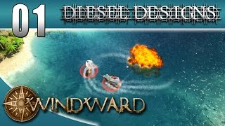 Windward EP01 Getting My Sea Legs Early Access Lets Play 60FPS [upl. by Frierson727]