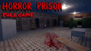 HORROR PRISON Walkthrough Gameplay  FULL GAME [upl. by Ahsenaj]