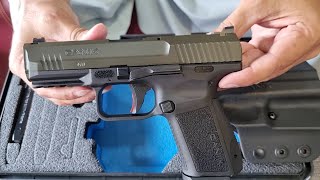 CANIK TP9 SF ELITE 9MM PISTOL REVIEW AND UNBOXING [upl. by Pahl]