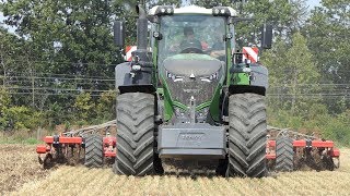 Fendt 1050 Vario seeding w Horsch Focus 6TD at Fendt Feldtag  Pure Raw Power  Danish Agriculture [upl. by Eleets]