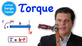 Momento de fuerza o Torque  Moment of force or torque [upl. by Lahsiv]