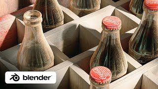 Modelar una Botella de Coca Cola en Blender [upl. by Salomo524]