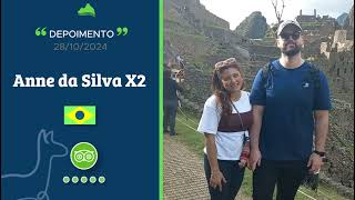 Depoimento Brasil  Anne da Silva X2 incacivilization brasilturismo viagensmachupicchu [upl. by An]