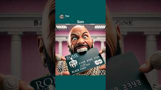 Special Unlimited Credit Card Dwayne x Peele x Arnold Ai Edition aiart chatgptart No Brainer [upl. by Dyane]