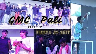 Fiesta 24 Skit  GMC Pali Freshers 22 Batch Skit Performance  Dolly Chai Wala  Medicos in Hostel [upl. by Narmi]