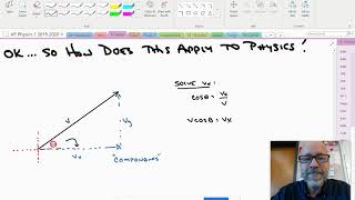 Kinematics  AP Physics 1 Right Angle Trig Review [upl. by Eliot272]