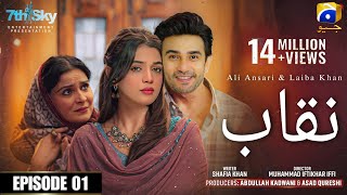 Naqab  Episode 01  Ali Ansari  Laiba Khan  Har Pal Geo  Pakistani New Drama 2024 [upl. by Dynah]