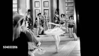 Margot Fonteyn In VicSadlers Wells ballet first production of The Sleeping Beauty 1939 [upl. by Aicad]