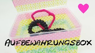 Aufbewahrungsboxen selber machen DIY Anleitung Tutorial  How To deutsch [upl. by Karab]