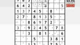 Sudoku haladó technikák advanced techniques  № 01 [upl. by Ciapas268]