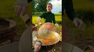 Big octopus 🐙 Salad 🥗 Recipe food cooking outdoorcooking cookingshorts shortvideo shorts [upl. by Simons]