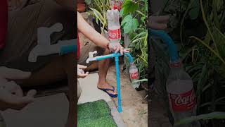 Technique to fix PVC pipe faucet low water pressure shorts [upl. by Idroj]