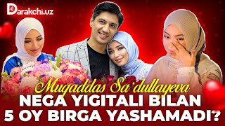 MUQADDAS NEGA YIGITALI BILAN 5 OY BIRGA YASHAMADI INTERVYU [upl. by Brannon]