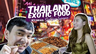 GANAP SA THAILAND Trying exotic food [upl. by Anthea]