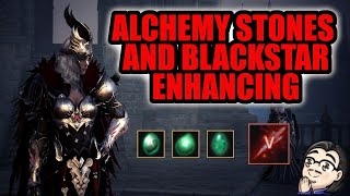 Alchemy stone of life amp PEN Blackstar enhancing in Black desert online [upl. by Morice]