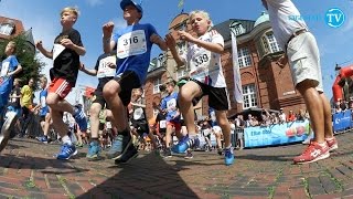 Heftiges Unwetter beim 12 Buxtehuder Altstadtlauf [upl. by Ebenezer155]