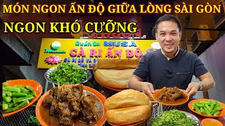 CÀ RI DÊ ẤN ĐỘ NGON KHÓ CƯỠNG  ĐẬU HỦ HẠNH NHÂN MÙI BỌ XÍT KHÓ QUÊN  Ẩm thực Sài Gòn [upl. by Romito]