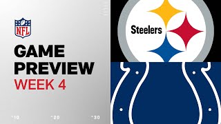 Pittsburgh Steelers vs Indianapolis Colts  2024 Week 4 Game Preview [upl. by Jorin]