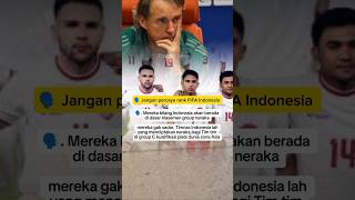 Mancini sebut Indonesia neraka sebenarnyabagi Tim di group C timnasindonesia beritabola [upl. by Jillene]