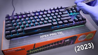 Apex Pro TKL 2023 Wired Gaming Keyboard Unboxing  ASMR [upl. by Inal477]