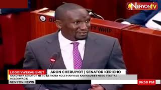 SENATOR CHERUIYOT URGES MPS TO REJECT PAY RISE AMID FINANCIAL CRISIS [upl. by Theone]