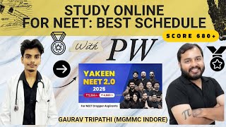 ⁠Effective Time Management for NEET Online Students  BEST TIMETABLE [upl. by Airrehs708]