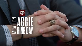 Aggie Ring Day at Texas AampM McAllen [upl. by Swan671]