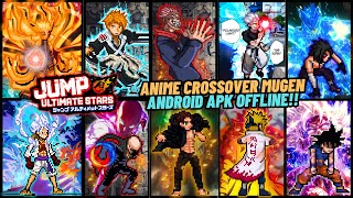 NEW ANIME CrossOver WAR Mugen Android Offline💯  Full BEST Characters 2024🔥 [upl. by Yemane]