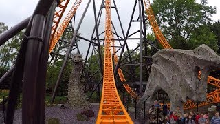 Fury Forwards amp Backwards On Ride POVs  Bobbejaanland [upl. by Gem149]