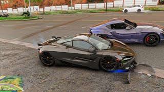 GTA 5 Next Level Graphics Realism Mod amp Realistic Vegetation Addons Gameplay TOYOTA SUPRA amp McLaren [upl. by Petulia449]