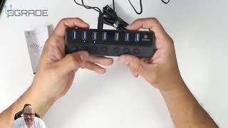 7 Port USB 3 Hub with Power controls [upl. by Jenica]