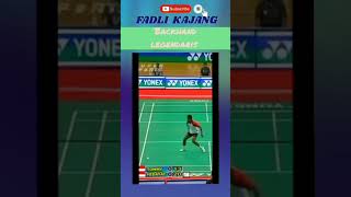 Backhand smash Taufik Hidayat [upl. by Aysab27]