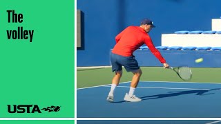 How to Volley  USTA Coaching [upl. by Nwad480]