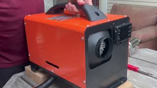 My Review Diesel Heater 12V Portable 8KW Diesel Air Heater [upl. by Pope]