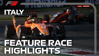 F3 Feature Race Highlights  2023 Italian Grand Prix [upl. by Aehtrod460]