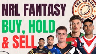 NRL Fantasy Round 2 Buy Hold Sell Cash Cows amp TRAPS [upl. by Lyford]