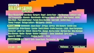 Full Lineup 2024  Heineken Balaton Sound [upl. by Chancey]