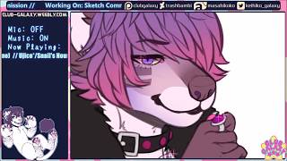 SPEEDPAINT Visual Kei Corgi  Furry [upl. by Hsot]