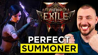 POE 2 Summoner Necromancer  Witch Gameplay Trailer Reaction [upl. by Chesney]