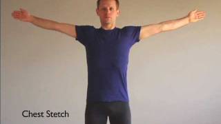 Chest Stretch Pectoralis  Deltoid  Active Isolated Stretching [upl. by Rovelli]