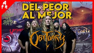 OBITUARY  Rankeando del PEOR al MEJOR ÁLBUM [upl. by Kalmick580]