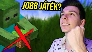 JOBB MINT A MINECRAFT 🤨 Most Kiderítjük [upl. by Esidarap805]