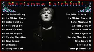 Best Songs Of Marianne Faithfull 2022  Marianne Faithfull Greatest Hits Full Album [upl. by Kielty146]