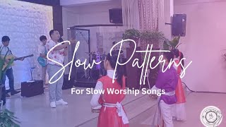 SLOW TAMBOURINE PATTERNS  FOR SLOW WORSHIP SONGS [upl. by Hadeis]